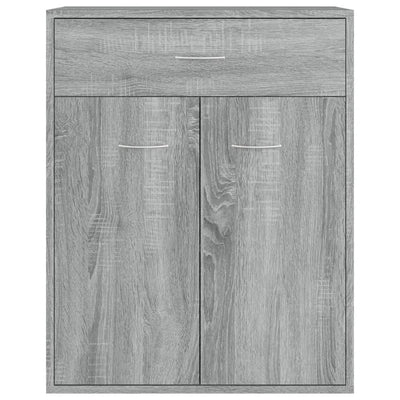 Senkki harmaa Sonoma 60x30x75 cm tekninen puu