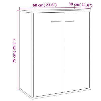 Senkki savutammi 60x30x75 cm tekninen puu