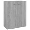 Senkki harmaa Sonoma 60x30x75 cm tekninen puu