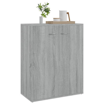 Senkki harmaa Sonoma 60x30x75 cm tekninen puu