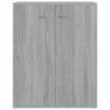 Senkki harmaa Sonoma 60x30x75 cm tekninen puu