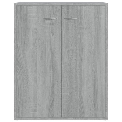 Senkki harmaa Sonoma 60x30x75 cm tekninen puu