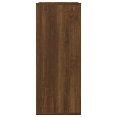Senkki ruskea tammi 60x30x75 cm tekninen puu