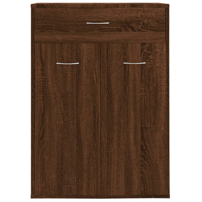 Ruskea kenkäkaappi Verovian 60x35x84cm (puinen)