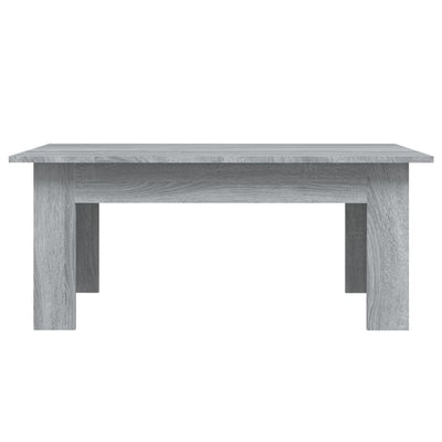 Sohvapöytä harmaa Sonoma 100x60x42 cm tekninen puu