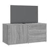TV-taso harmaa Sonoma 80x34x36 cm tekninen puu