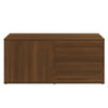 TV-taso ruskea tammi 80x34x36 cm tekninen puu