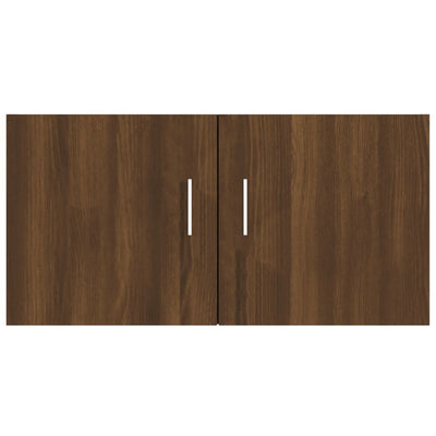 Seinäkaappi Sonoma tammi 80x39x40 cm lastulevy