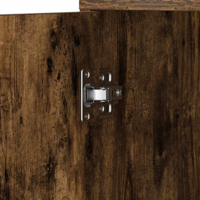 Savutammi kylpyhuoneen kaappi Oprea 30x30x183,5cm (puinen)