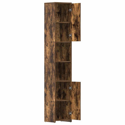 Savutammi kylpyhuoneen kaappi Oprea 30x30x183,5cm (puinen)