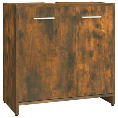 Savutammi kylpyhuoneen kaappi Ghiursel 60x33x60cm (puinen)