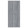 Kenkäteline harmaa Sonoma 80x39x178 cm tekninen puu
