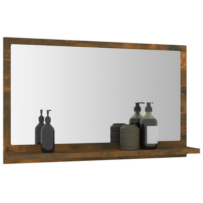 Kylpyhuoneen peili savutammi 60x10,5x37 cm tekninen puu