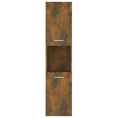 Savutammi kylpyhuoneen kaappi Anghil 30x30x130cm (puinen)