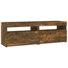 TV-taso LED-valoilla savutammi 120x35x40 cm