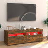 TV-taso LED-valoilla savutammi 120x35x40 cm