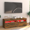 TV-taso LED-valoilla savutammi 120x35x40 cm