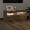 TV-taso LED-valoilla savutammi 90x35x40 cm