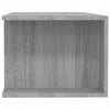 TV-taso LED-valoilla harmaa Sonoma 135x39x30 cm