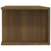 TV-taso LED-valoilla ruskea tammi 135x39x30 cm
