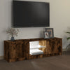 TV-taso LED-valoilla savutammi 120x30x35,5 cm