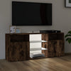 TV-taso LED-valoilla savutammi 120x30x50 cm
