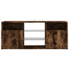 TV-taso LED-valoilla savutammi 120x30x50 cm