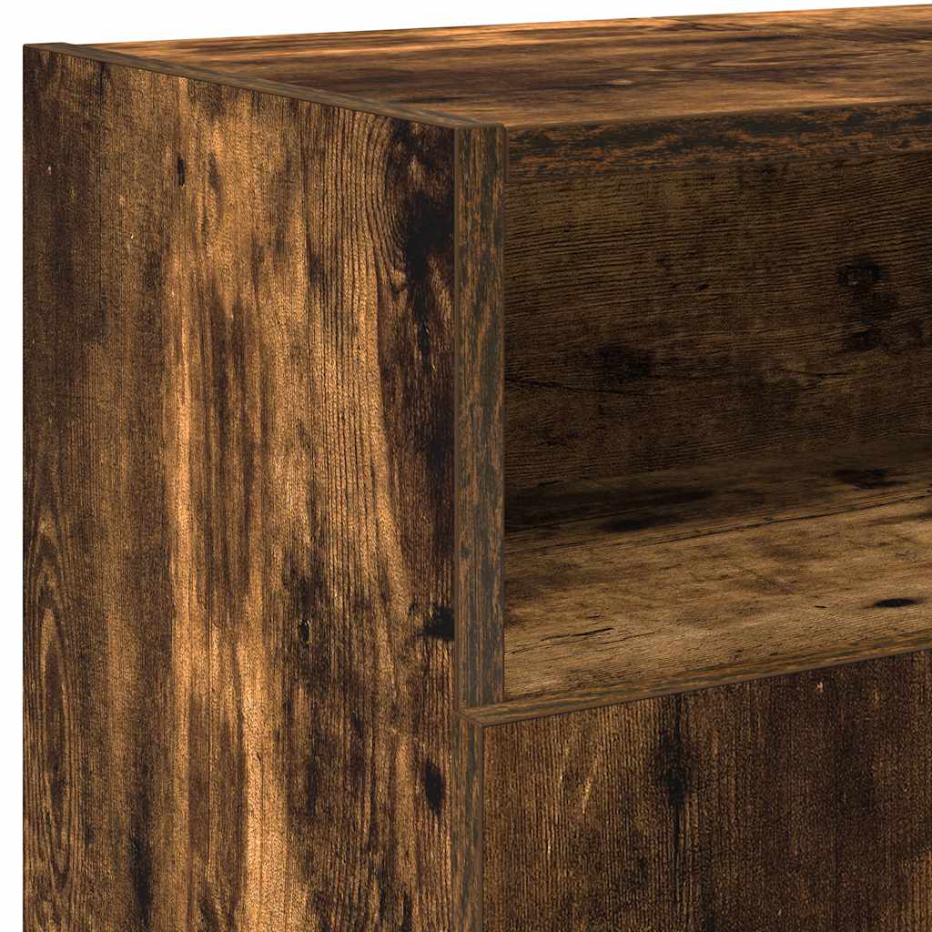 Savutammi tv-taso led-valoilla Zornia 120x30x50cm