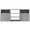 TV-taso LED-valoilla harmaa Sonoma 120x30x50 cm