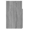 TV-taso LED-valoilla harmaa Sonoma 120x30x50 cm