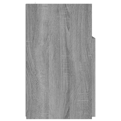 TV-taso LED-valoilla harmaa Sonoma 120x30x50 cm
