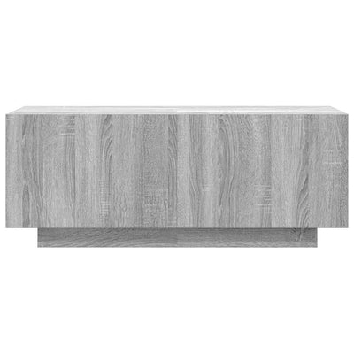 TV-taso harmaa Sonoma 100x35x40 cm tekninen puu