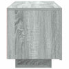 TV-taso harmaa Sonoma 100x35x40 cm tekninen puu