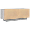 TV-taso harmaa Sonoma 100x35x40 cm tekninen puu