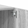TV-taso harmaa Sonoma 100x35x40 cm tekninen puu