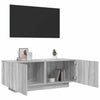 TV-taso harmaa Sonoma 100x35x40 cm tekninen puu