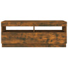 TV-taso LED-valoilla savutammi 100x35x40 cm
