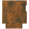 TV-taso LED-valoilla savutammi 80x35x40 cm