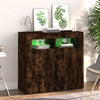 Senkki LED-valoilla savutammi 80x35x75 cm