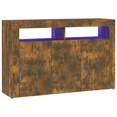 Senkki LED-valoilla savutammi 115,5x30x75 cm