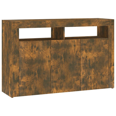 Senkki LED-valoilla savutammi 115,5x30x75 cm