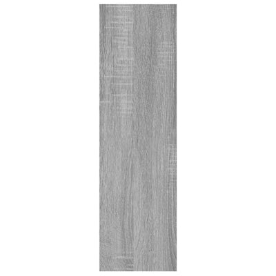 Seinähylly harmaa Sonoma 75x16x55 cm tekninen puu