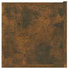 Seinäkiinnitettävät TV-kaapit 2 kpl savutammi 60x30x30 cm