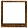 Wall Cube Hyllyt 4 kpl Savustettu tammi 30x15x30 cm