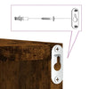 Wall Cube Hyllyt 4 kpl Savustettu tammi 30x15x30 cm