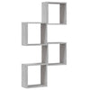 Wall Cube Hyllyt 4 kpl Harmaa Sonoma 30x15x30 cm