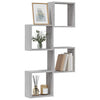 Wall Cube Hyllyt 4 kpl Harmaa Sonoma 30x15x30 cm