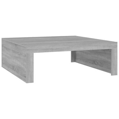Sohvapöytä harmaa Sonoma 100x100x35 cm tekninen puu