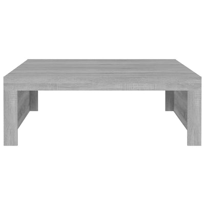 Sohvapöytä harmaa Sonoma 100x100x35 cm tekninen puu
