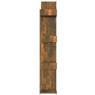 Kirjahylly savutammi 86x25,5x140 cm tekninen puu